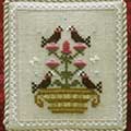 The 12 Sampler Days Of Christmas ornaments - Birds